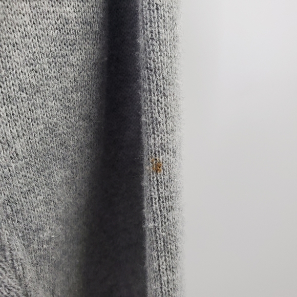 Chaps Ralph Lauren Vintage Dad Sweater Gray Cozy - Picture 6 of 6